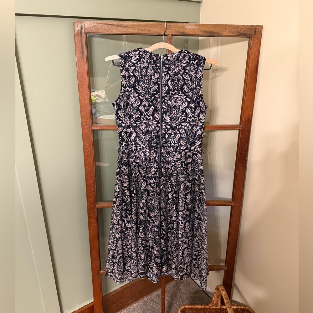 Danny & Nicole Sleeveless A-Line Midi Dress - Picture 3 of 3